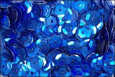 Pailletten blauw metallic  4 gram