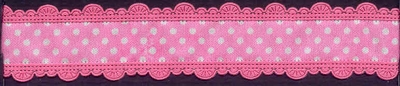 Lint Roze  Per Meter