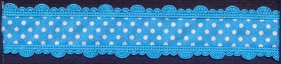 Lint Turquoise  Per Meter