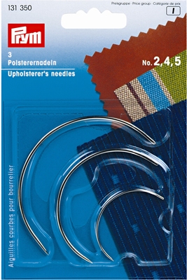 Gebogen stoffeerdersnaalden