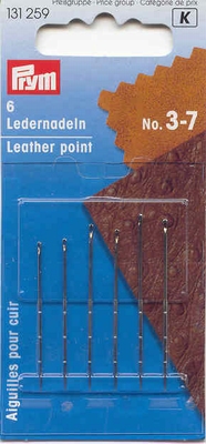 Leernaalden met driehoekige punt