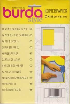 Burda kopierpapier geel wit