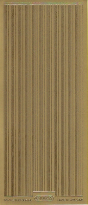 Stickervel 1004 goud  10 x 23 cm