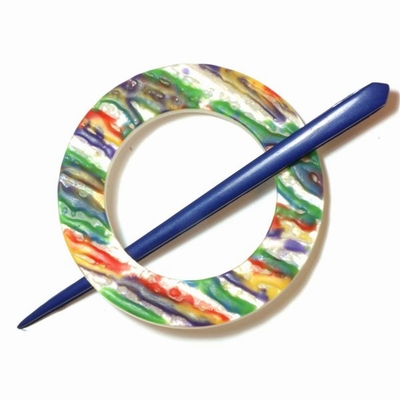 Sluiting 35mm met Steekpen blauw