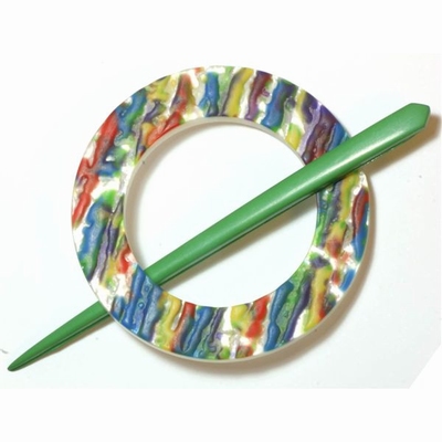 Sluiting 35mm met Steekpen groen