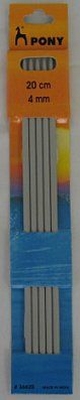 Sokkennaalden Lengte: 20cm 5st. Dikte ø mm: 4mm Sokkennaalden Lengte: 20cm 5st. Dikte ø mm: 4mm