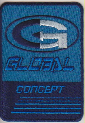 Applicatie Global concept 5,5x8cm