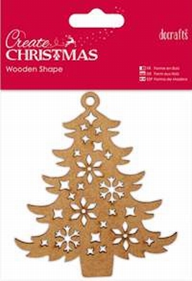 DC Wooden Shape Decorative Tree