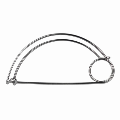 Kiltspeld 80mm, zilver rond