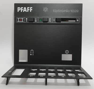 Pfaff Bedienings Voorfront