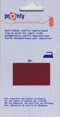 Snelfix Reparatiedoek  Bordeaux  11 x 25 cm