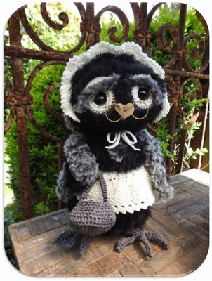 Haakpakket Funny Furry Owl Molly