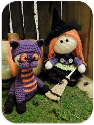 Haakpakket Funny Witchy set