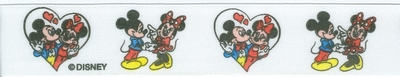 Lint Disney Micky & Mini Mouse  1 meter