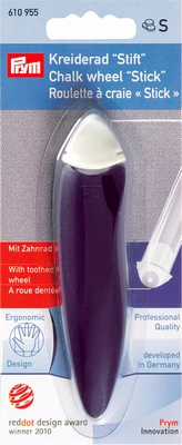 Krijtradeerwieltje 'Stokje' ergonomic