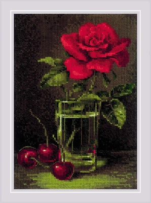 Borduurpakket Rose and Sweet Chjerry