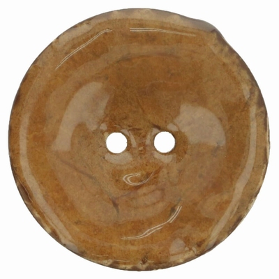 Knoop Kokos Beige  Per Stuk