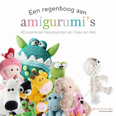 Regenboog aan Amigurumis