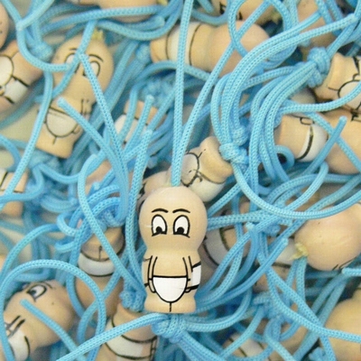 Gelukspoppetjes Baby Jongetje  5 stuks