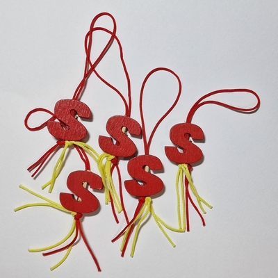 Geluksletter S  5 stuks