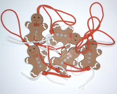 Gelukspoppetjes Gingerbread  5 stuks