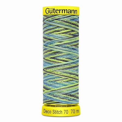 Gütermann Deco stitch multicolour 9852  70 Meter