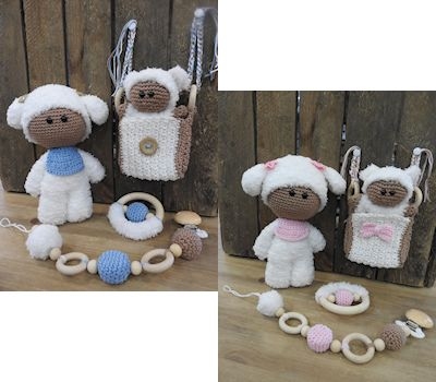 Haakpakket Funny Baby set