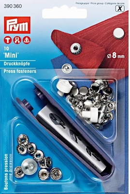 Naaivrijedrukker mini  10 stuks