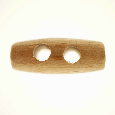 Houten Knoop  Per Stuk