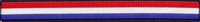 Rood Wit Blauw Lint 1 meter