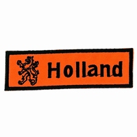 Applicatie Rechthoek Holland met Leeuw 30 x 100 mm 