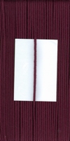 Capuchon koord 3mm Bordeaux Rood 1 meter