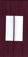 Capuchon koord 3mm Bordeaux Rood 1 meter