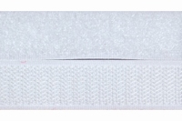 Klittenband 50mm breed, wit 0,50 Meter