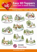 Easy 3D-Toppers, Winter Village 