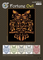 Borduurpakket Fortune Owl - The Stitch Company 