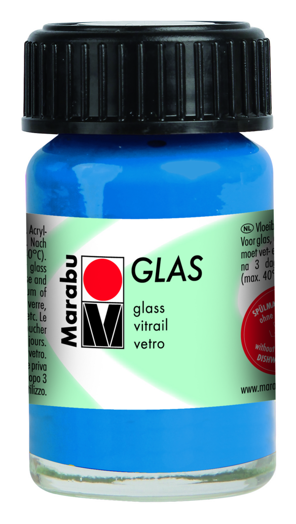 Marabu Glasverf Gentiaan 15 ml