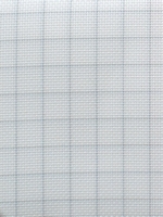 Aida Easy Count1 Wit4 ct, White 110 cm  10 cm
