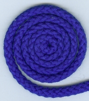 Capuchon koord 5mm Blauw 1 meter