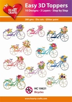 Easy 3D-Toppers, Bicycles 