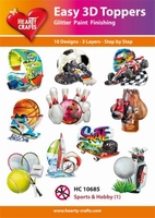 Easy 3D-Toppers, Sports & Hobby 