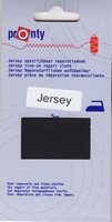 Reparatiedoek Jersey Zwart 12x45cm