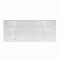 Hobbybox glashelder 10 vakjes 
