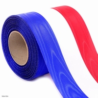 Rood Wit Blauw Lint 1 meter