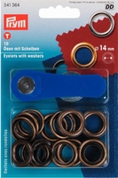 Ringen met schijven 14 mm 10 stuks