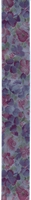 Bloemen blauw Lint 1 meter