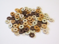 Katsuki Mix, 6mm, Beige, Brown Woody 100 stuks