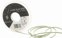 Satijn lint glans - Khaki 1 meter