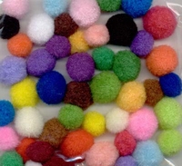 Mix PomPom set 48 stuks