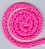 Capuchon koord 5mm Rose 1 meter